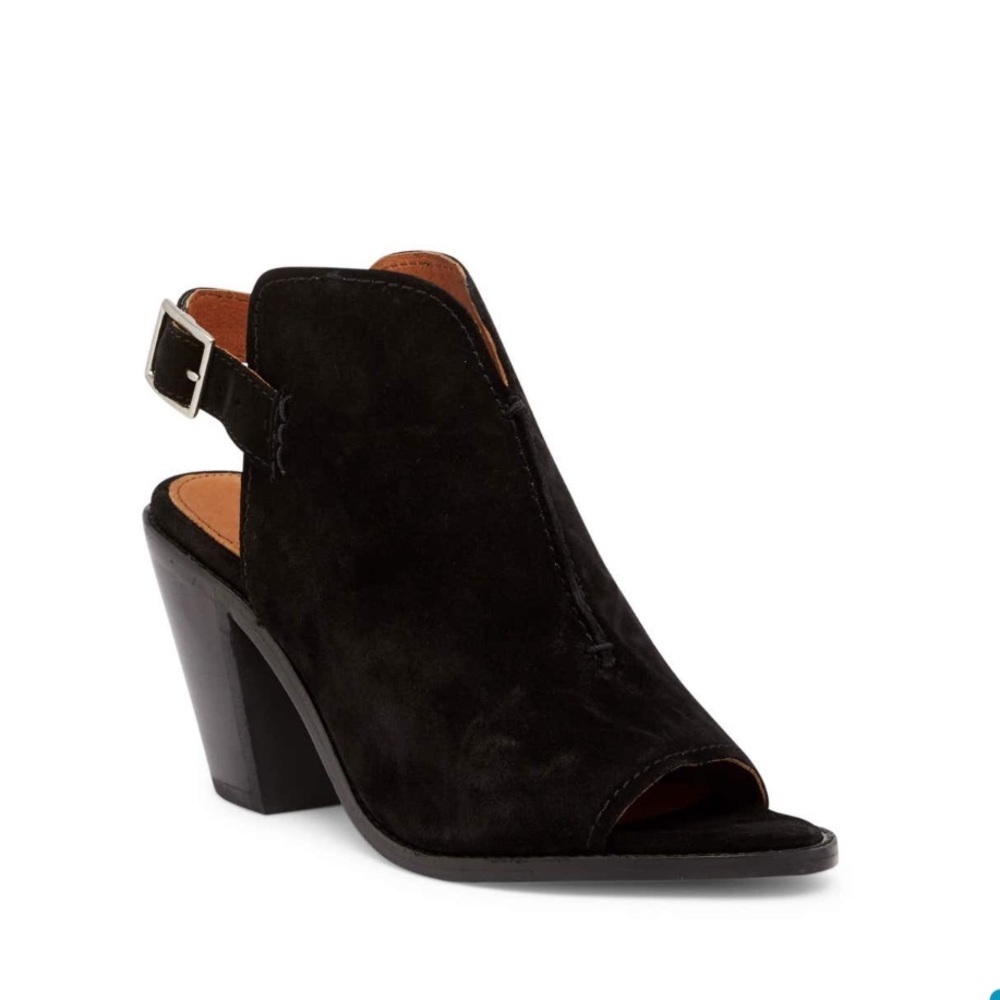 NEW • Frye • Courtney Sling Back Block Heel Sandal - Picture 1 of 6